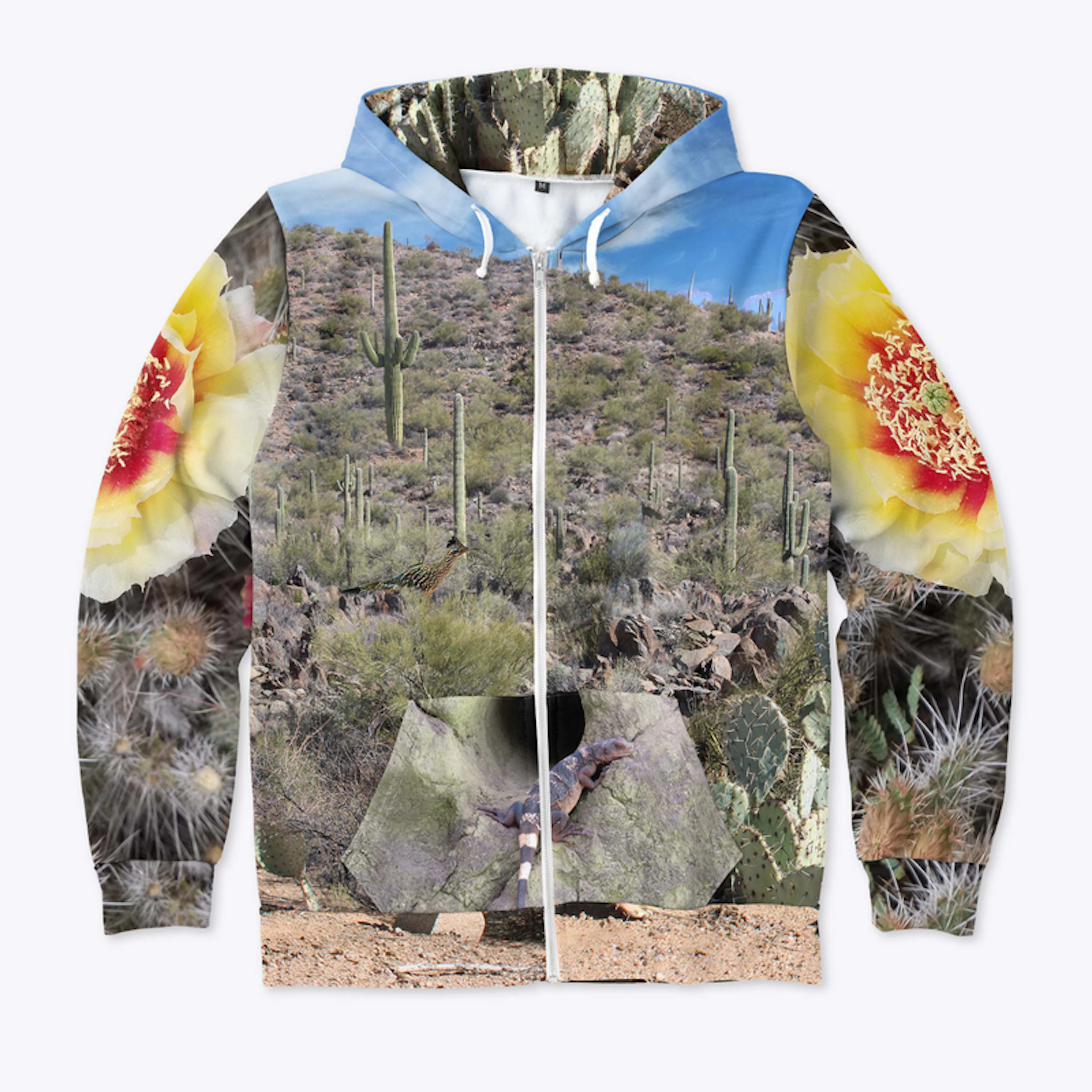 arizona-cactus-fullzip-hoodie